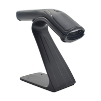 Escáner de código de barras inalámbrico de escritorio con detección automática, lector de código de barras 2D portátil con Bluetooth, escáner de código QR