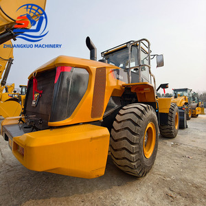 Chargeuse sur pneus LiuGong 856H d'occasion, équipement de construction robuste avec godets jaunes - Product Image 3