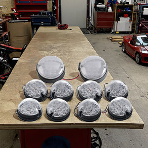 Alternativa de Accesorios Originales, Kit de Indicadores LED para Land Rover <span class=keywords><strong>Defender</strong></span> y <span class=keywords><strong>Santana</strong></span> (1987-2015) - Product Image 1