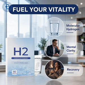 Tabletas de Hidrógeno Molecular de Magnesio OEM, Suplemento Dietético, 12,000 por 30 Tabletas Efervescentes de Hidrógeno Molecular <span class=keywords><strong>H2</strong></span> - Product Image 3