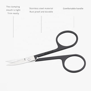 Tijeras profesionales para corte de cejas, de acero inoxidable, para cuidado Personal - Product Image 3