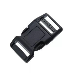 Hebilla de liberación lateral ajustable AT505-100-NLFM, deslizador cuadrado de plástico de color, nuevas hebillas de plástico seguras con cierre para equipaje y mochilas - Product Image 1