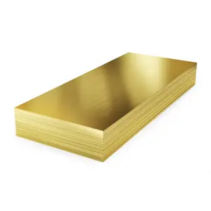 high choice Brass copper Custom Thickness Width Length Brass Plate Sheet Manufacturer in China