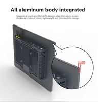17 pulgadas RK3288 Industrial Android Tablet Panel de pantalla táctil PC Marco abierto Mini PC Aleación de aluminio Accesorio de computadora industrial