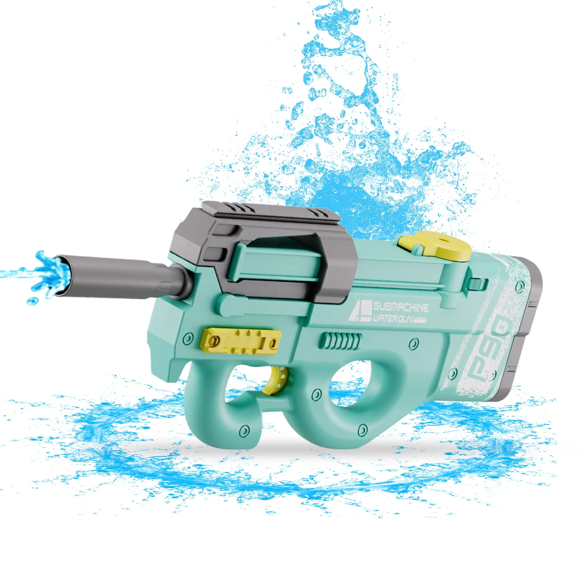 P90 submachine gun large capacity electric water gun high pressure continuous shooting children beach water game toys for Kids