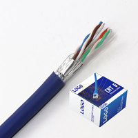 Cable Ethernet Cat6 Cat7 de Alta Calidad, Rollo de 305 Metros, 23/24 AWG, Cobre Sólido Desnudo, LSZH, UTP, Cable de Red
