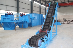 Heavy Duty Industrial Mobile <strong>Inclined</strong> Rubber <strong>Belt</strong> <strong>Conveyor</strong> for Bulk Materials Mining Construction - Product Image 6