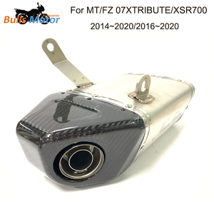 Ligne complète pour Yamaha <span class=keywords><strong>MT07</strong></span> FZ07 <span class=keywords><strong>Silencieux</strong></span> de liaison de tuyau d'échappement 2014 2020 2016 XTRIBUTE XSR700 Système d'échappement - Product Image 6