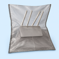 Housse de protection anti-ondes électromagnétiques pour routeur WiFi, en tissu maillé de cuivre et nickel, manchon conducteur, étui de blocage du signal, protection EMI pour la maison