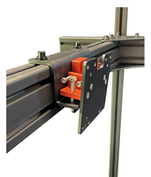Support de montage VESA réglable en aluminium pour écran LCD de simulateur de course LANGLEVESA