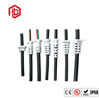 IP67 SR Zugentlastungs-Wasserdichter Steckverbinder 2-3-polig Stecker Buchse für Außen-LED-Beleuchtung Kabelbaum