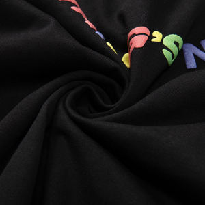 3D แขนสั้นของผู้ชายผ้าคอตตอน100% ไหล่ตกโลโก้ออกแบบได้เองเสื้อยืดสตรีทแวร์พิมพ์ลายพัฟเสื้อยืดสไตล์ฮิปฮอป - Product Image 6