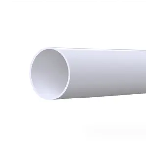 White Plastic pvc pipe 4 inch 6 inches pvc pipes for plumbing