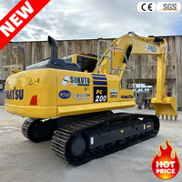 Offre Spéciale – Excavatrice sur Chenilles Komatsu PC200-8 d'Occasion, 20 Tonnes, d'Origine Japonaise, Diesel Hydraulique, Excellent État, en Stock