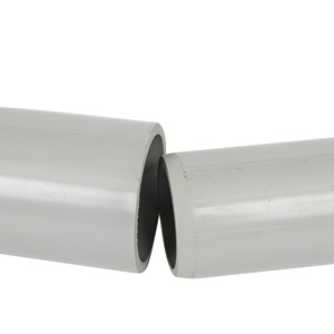 Tuyau d'irrigation <span class=keywords><strong>agricole</strong></span> en PVC UPVC blanc/gris anti-UV résistant aux intempéries pour système d'arrosage de ferme, de jardin et de serre - Product Image 1
