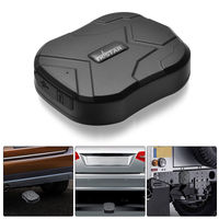 Rastreador GPS GSM 4G 2G en Tiempo Real, Mini Rastreador Inalámbrico Magnético a Prueba de Agua, Visible en PC, Aplicación Android, Montaje en Tablero, para Automóvil, Vehículo, 1 Año