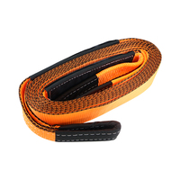 Sangle de remorquage robuste orange en polyester pour camion, motif plat sans fin, outil AC Schnitzer X6 E71 SUV (08-14)