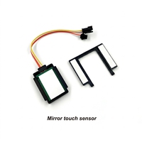 Module de capteur tactile pour miroir DC12V 5A 60W, interrupteur tactile capacitif personnalisable pour le contrôle de la bande lumineuse LED du miroir de salle de bain