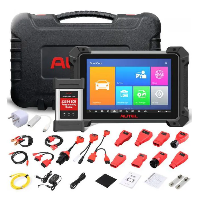 2023 Autel MaxiCOM MK908P II (Autel MK908 PRO II) outil de Diagnostic complet du système automobile prise en charge de la programmation ECU J2534