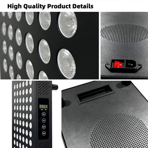 Panel de terapia de <span class=keywords><strong>luz</strong></span> <span class=keywords><strong>roja</strong></span> LED con Mango integrado, 5 longitudes de onda 630/660/810/830/850nm, lámpara de terapia de <span class=keywords><strong>luz</strong></span> <span class=keywords><strong>roja</strong></span> infrarroja para todo el cuerpo - Product Image 4