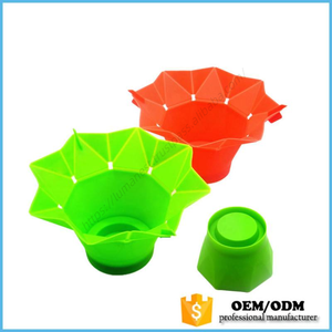 Máquina de Palomitas de Maíz de Silicona para Microondas Syh174 al por Mayor, Tazón Plegable para Hacer Palomitas - Product Image 3