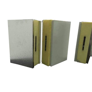 Panneau sandwich en polyuréthane Lida Refrigeration 10 cm, double face en acier inoxydable, panneau isolant pour entrepôt frigorifique - Product Image 1
