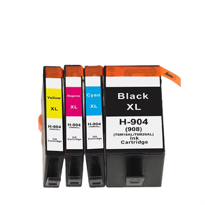 Cartouche d'encre jet d'encre couleur compatible Premium PCI 904 908 XL 904xl 908XL pour imprimante <span class=keywords><strong>HP</strong></span> <span class=keywords><strong>OfficeJet</strong></span> <span class=keywords><strong>Pro</strong></span> <span class=keywords><strong>6970</strong></span> Cartouches d'encre couleur - Product Image 1