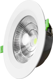 토치 매입형 다운 라이트 사우디 시리즈 다이캐스팅 AL + 유리 소재 COB 칩 고발광 효율 공장 직접 판매 - Product Image 2