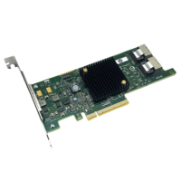 Carte de contrôle LSI00301 SAS2308, puce PCIe 2.0 X8, interface 8 ports internes 6 Gb/s SAS/SATA, composants informatiques 9205-8I