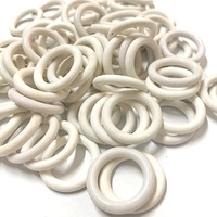 Bagues en Agate Naturelle Blanche, Pierre Précieuse Personnalisée, Coupe Ronde Brillante pour la Fabrication de Bijoux, Vente en Gros
