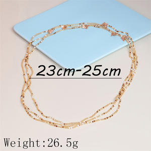 Bohème perlé <span class=keywords><strong>papillon</strong></span> plage <span class=keywords><strong>cheville</strong></span> pour femmes mode bijoux bracelets de <span class=keywords><strong>cheville</strong></span> perlé couches <span class=keywords><strong>papillon</strong></span> bracelets de <span class=keywords><strong>cheville</strong></span> pour femmes filles - Product Image 3