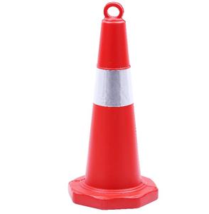 Cono Stradale Temporaneo di Avvertimento Riempibile con Sabbia in PE da 750 mm di Alta Qualità per Costruzioni Stradali e Controllo del Traffico 2026 - Product Image 1