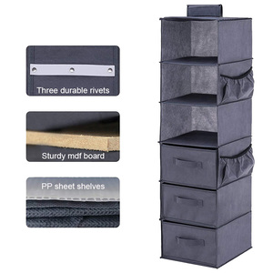 Organizadores de Armario Colgantes y Bolsas de Almacenamiento de Ropa, Estantes Plegables para Armario de Autocaravana, Organizador Colgante para Zapatos y Juguetes - Product Image 3