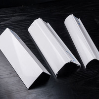 IKSUN Haute Qualité Personnalisé Revêtement En Poudre Anodisé Stores À Rouleaux 6063 Tuyaux De Tube De Profil En Aluminium pour Windows