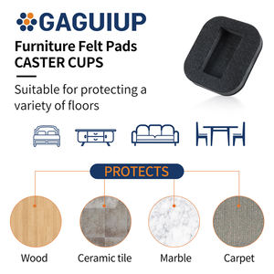 Couvercles <span class=keywords><strong>de</strong></span> jambes <span class=keywords><strong>de</strong></span> meuble carrés, noir, dure, excellente qualité, protège les sols en bois <span class=keywords><strong>dur</strong></span>, 1 pièce - Product Image 6