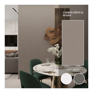 Panel <span class=keywords><strong>de</strong></span> Pared Decorativo <span class=keywords><strong>de</strong></span> Bambú y Carbón Vegetal Color Taupe para Interiores, Ideal para Cafeterías y Restaurantes - Product Image 1