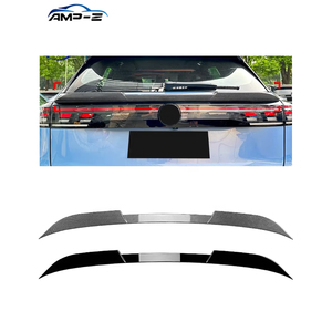 AMP-Z <span class=keywords><strong>Tiguan</strong></span> MK3 noir brillant coffre arrière aileron moyen pour VW Volkswagen <span class=keywords><strong>Tiguan</strong></span> MK3 2024 + aileron arrière accessoires de voiture - Product Image 1