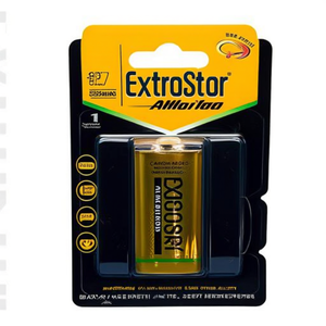 Batteria alcalina ExtraStar 9V 550mAh per dispositivi elettronici - Product Image 1