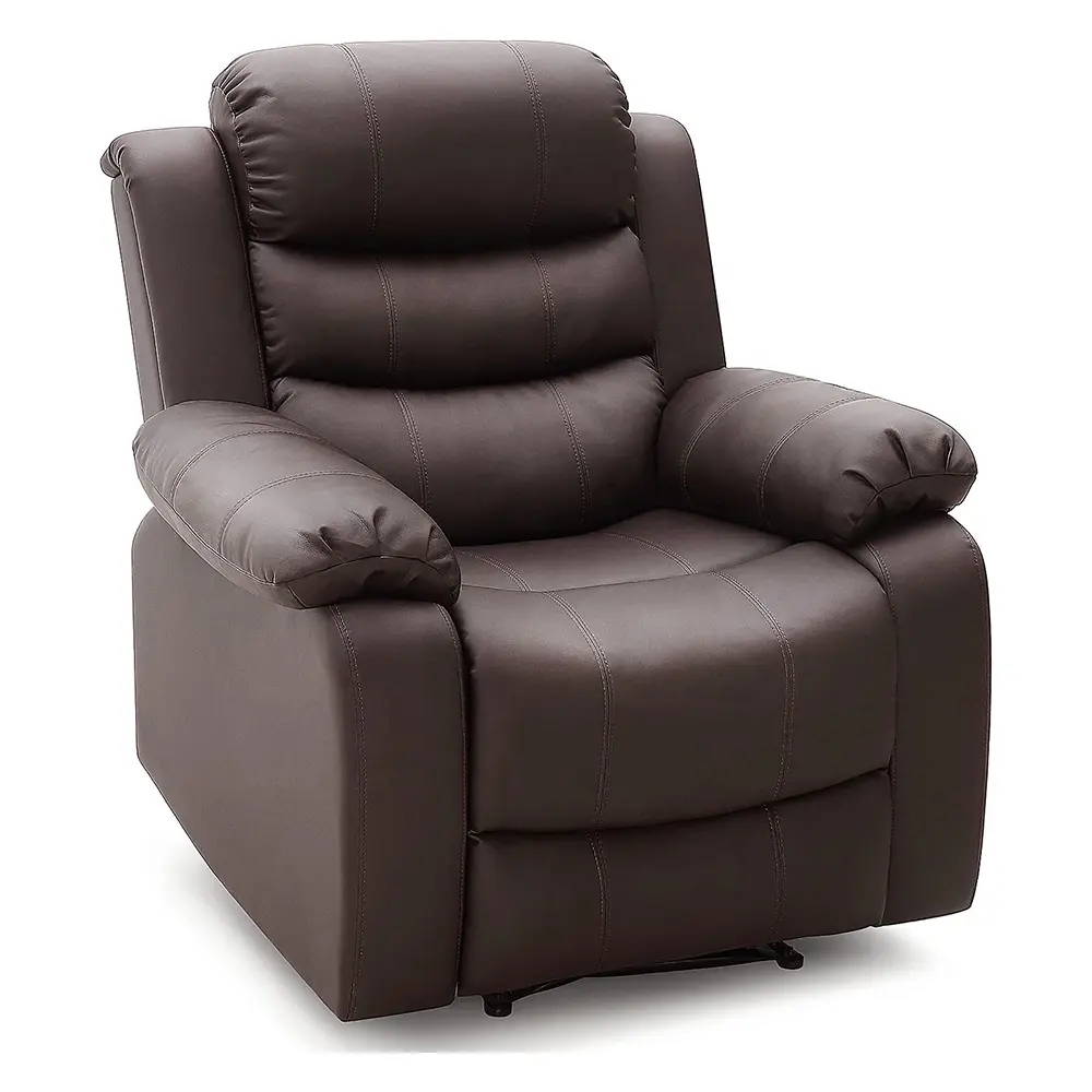 Manual Recliner Sofa Chair Reclinable Lay Flat Recliner for Living Room