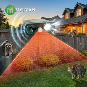 เครื่องไล่สัตว์ด้วยคลื่นอัลตราโซนิกพลังงานแสงอาทิตย์สำหรับกลางแจ้ง ไล่สุนัข ไล่นก - Product Image 2