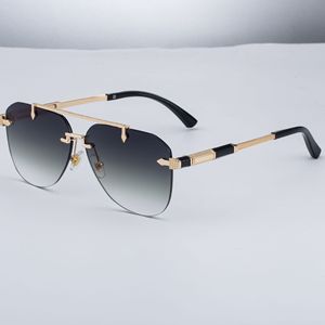 Nuevas gafas de sol Aviator para hombre, montura negra, metal, plástico, protección UV400, gafas de sol clase 2 ZX 3170 - Product Image 1