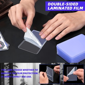 Skyjoy TL003 300 Pack 35pt for Hard Plastic 3x4 Inch <b>Trading</b> <b>Card</b> <b>Sleeves</b> for Sports Game <b>Cards</b> USA Local Stock - Product Image 3