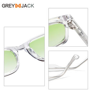 Gafas de Sol con Lentes TAC y Montura Transparente, Protección UV400, Unisex, Estilo Cuadrado, Material de PC, Tipo 3 - Product Image 2