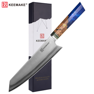 Cuchillo <span class=keywords><strong>de</strong></span> chef Kiritsuke <span class=keywords><strong>de</strong></span> 8 pulgadas, 7 capas, acero damasco 440C, cuchillo <span class=keywords><strong>de</strong></span> <span class=keywords><strong>cocina</strong></span> japonés profesional con mango ergonómico <span class=keywords><strong>de</strong></span> resina - Product Image 1