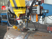 Manipulateur de soudage automatique haute efficacité pour machines de soudage circulaire et longitudinal pour la fabrication métallique