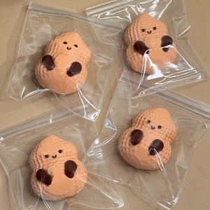 Juguetes de silicona de cacahuete para apretar, hombre de malvavisco, juguetes para aliviar el estrés y la descompresión, regalos para niños - Product Image 2