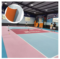 Fournisseur en gros de revêtements de sol sportifs en PVC en rouleau, pour centre de fitness commercial, avec coussin épais en éponge, insonorisant et sécurisé à installer