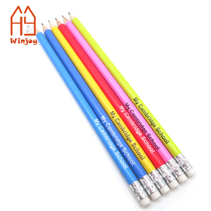 Lápices <span class=keywords><strong>de</strong></span> Madera Color Morandi con <span class=keywords><strong>Texto</strong></span> <span class=keywords><strong>de</strong></span> Afirmaciones Positivas, Lápices Hexagonales Personalizables con Borrador para Estudiantes - Product Image 2