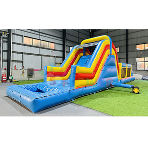 Đảng tổ chức sự kiện juegos inflables thư bị trả lại Nhà trượt nước cho trẻ em <span class=keywords><strong>Inflatable</strong></span> <span class=keywords><strong>Ninja</strong></span> các chướng ngại vật - Product Image 5