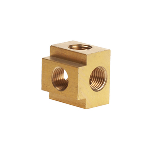 Piezas fijas de latón Cnc, componente de junta de latón de bronce y cobre, servicio de mecanizado de metales de precisión personalizado - Product Image 5